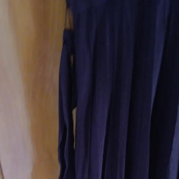 Adrienne Vittadini Black V-Neck Cap Sleeve Midi Dress XL NWT - Picture 3 of 5